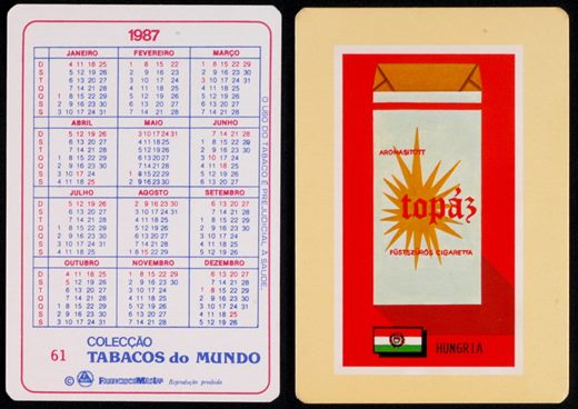 Francisco Mas - Tabacos do Mundo 061 1987
