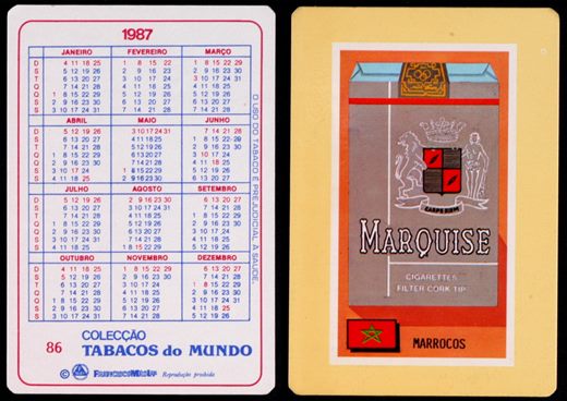 Francisco Mas - Tabacos do Mundo 086 1987