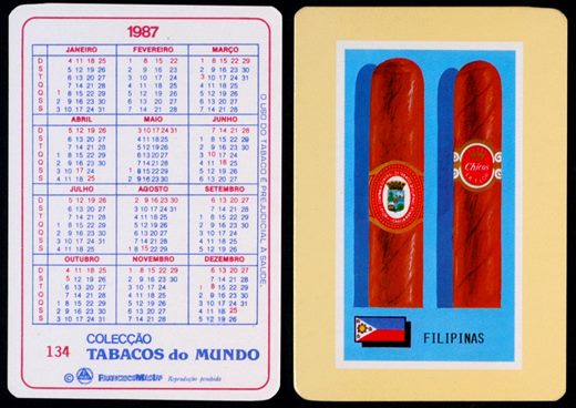 Francisco Mas - Tabacos do Mundo 134 1987