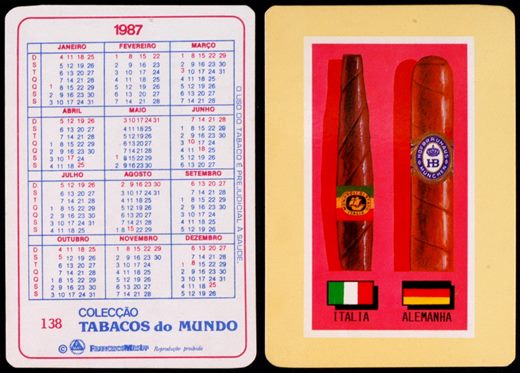 Francisco Mas - Tabacos do Mundo 138 1987