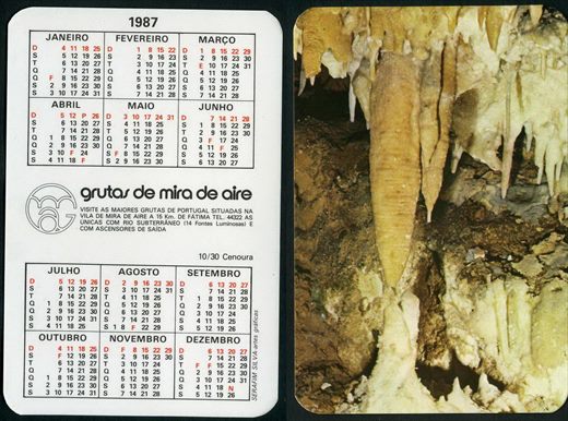 Grutas de Mira de Aire 10 1987
