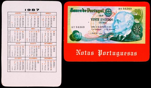 Notas Portuguesas 01 1987