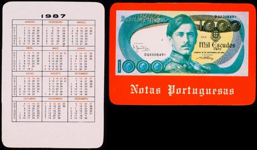 Notas Portuguesas 05 1987