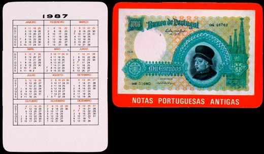 Notas Portuguesas Antigas 11 1987