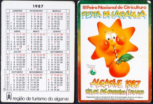Regiao de Turismo do Algarve - Festa da Laranja 1987
