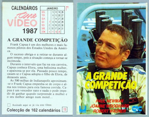 Calendarios Cine Video 013 1987