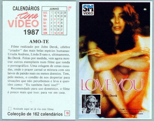 Calendarios Cine Video 018 1987