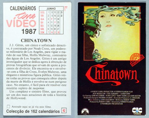 Calendarios Cine Video 042 1987