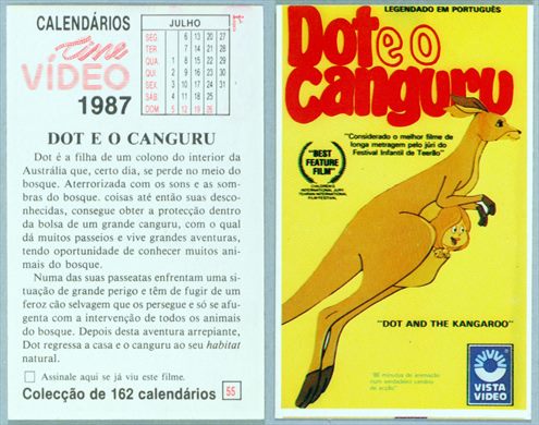 Calendarios Cine Video 055 1987