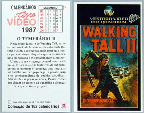Calendarios Cine Video 108 1987