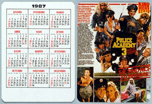 Cinema - Police Academy 3 1987