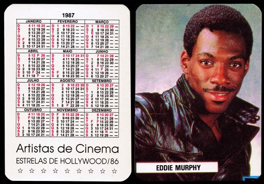 Artistas de Cinema - Estrelas de Hollywood 86 1987 02