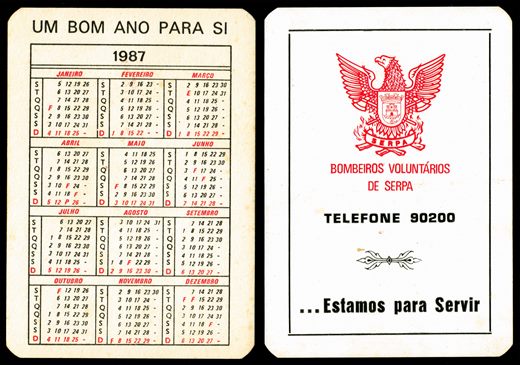 Bombeiros Voluntarios de Serpa 1987