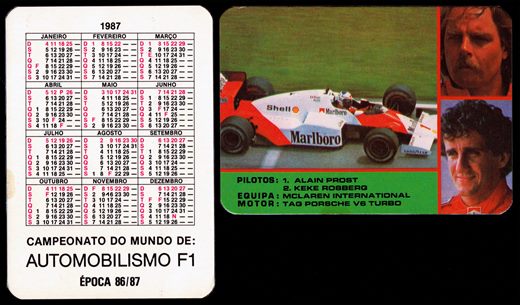 Campeonato do mundo de Automobilismo F1 epoca 86-87 (02) 1987