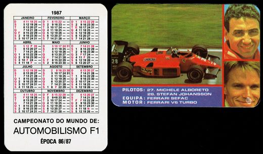 Campeonato do mundo de Automobilismo F1 epoca 86-87 (04) 1987