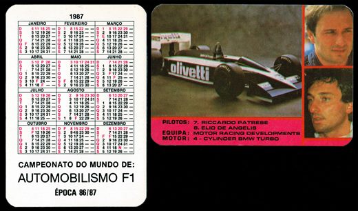 Campeonato do mundo de Automobilismo F1 epoca 86-87 (06) 1987