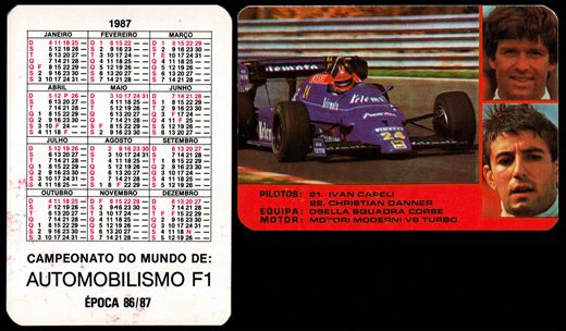 Campeonato do mundo de Automobilismo F1 epoca 86-87 (10) 1987