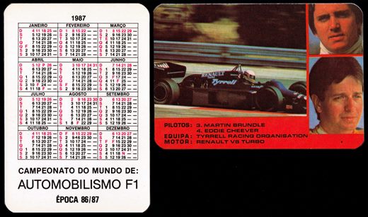 Campeonato do mundo de Automobilismo F1 epoca 86-87 (13) 1987