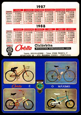 Ciclorbita - Orbita 1987-1988