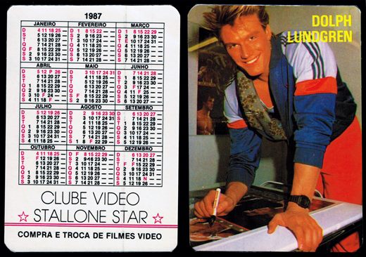 Clube de Video Stallone Star 01 1987