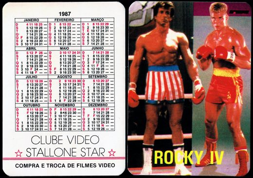 Clube de Video Stallone Star 03 1987