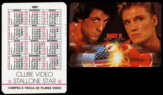 Clube de Video Stallone Star 05 1987