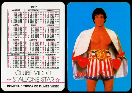 Clube de Video Stallone Star 07 1987
