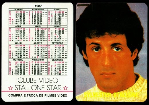 Clube de Video Stallone Star 08 1987