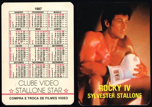 Clube de Video Stallone Star 10 1987