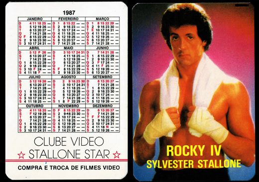 Clube de Video Stallone Star 11 1987