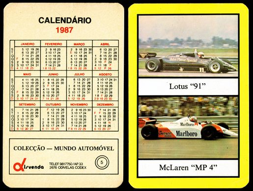 Disvenda - Mundo automovel 5 1987