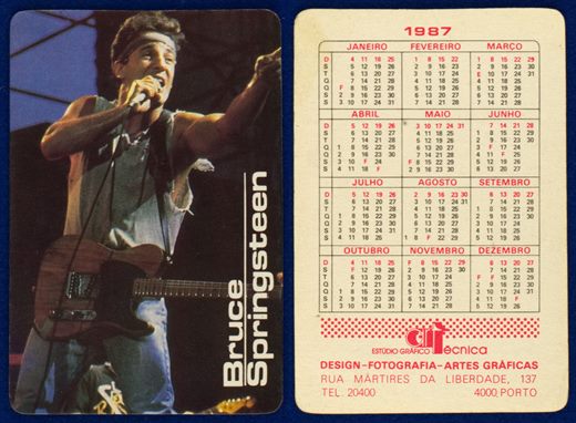 Estudio Grafico Artecnica - Bruce Springsteen 1987