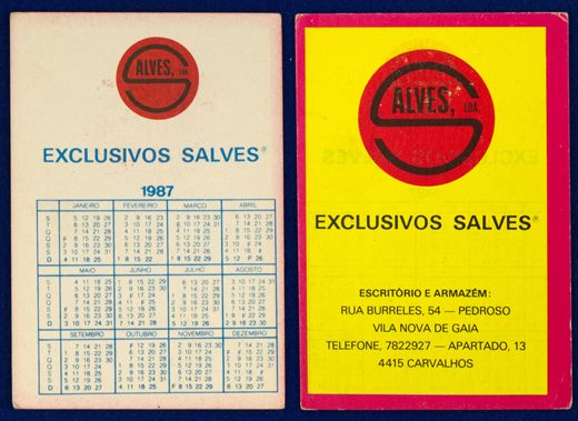 Exclusivos Salves 1987