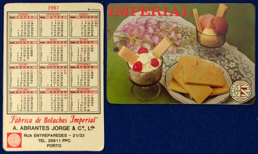 Fabrica de Bolachas Imperial de A, Abrantes Jorge e Ca. 1987