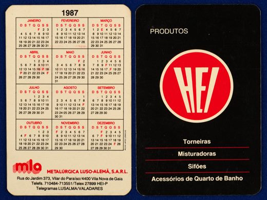 Metalurgica Luso-Alema - HEI 1987
