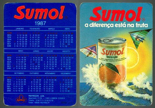 Refrigor - Sumol 1987