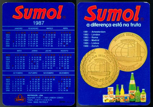 Sumol - Refrigor 1987