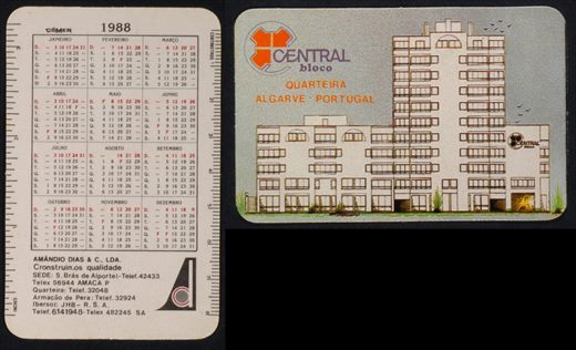 Amandio Dias e C. 1988 Central bloco