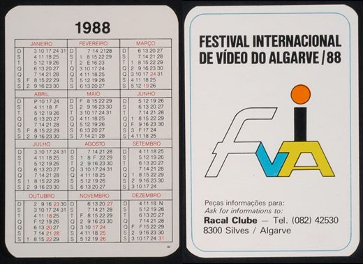 Festival Interancional de Video do Algarve 1988