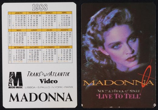 Trans Atlantik - Madonna 1988