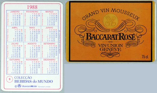 Coleccao Bebidas do Mundo 009 1988