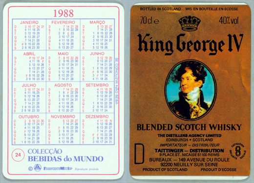 Coleccao Bebidas do Mundo 024 1988