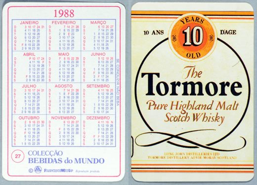 Coleccao Bebidas do Mundo 027 1988