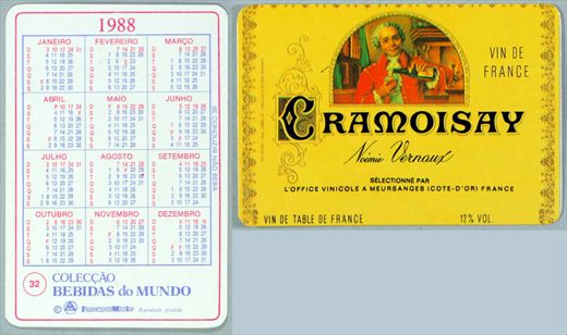Coleccao Bebidas do Mundo 032 1988