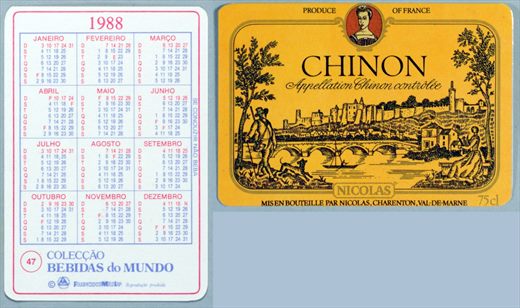 Coleccao Bebidas do Mundo 047 1988