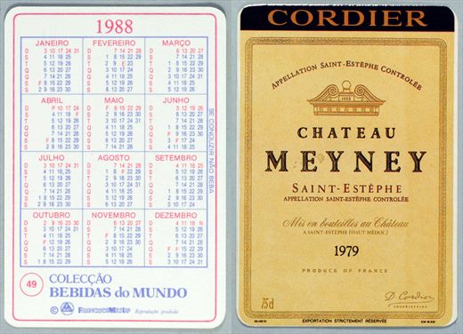 Coleccao Bebidas do Mundo 049 1988