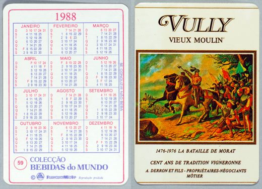 Coleccao Bebidas do Mundo 059 1988