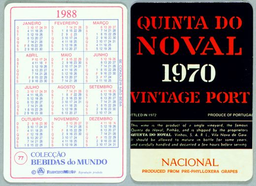 Coleccao Bebidas do Mundo 077 1988