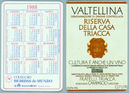 Coleccao Bebidas do Mundo 079 1988