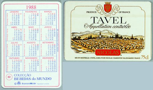 Coleccao Bebidas do Mundo 082 1988